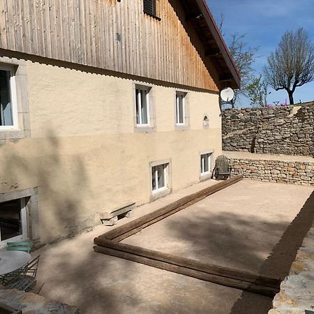 Ancienne Ferme Comtoise 4 Etoiles, 11 Personnes Lac St-Point/Mont D'Or Montperreux Eksteriør bilde