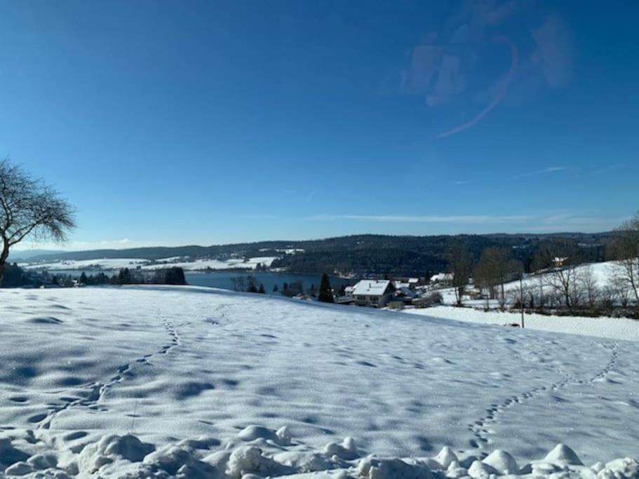Ancienne Ferme Comtoise 4 Etoiles, 11 Personnes Lac St-Point/Mont D'Or Montperreux Eksteriør bilde