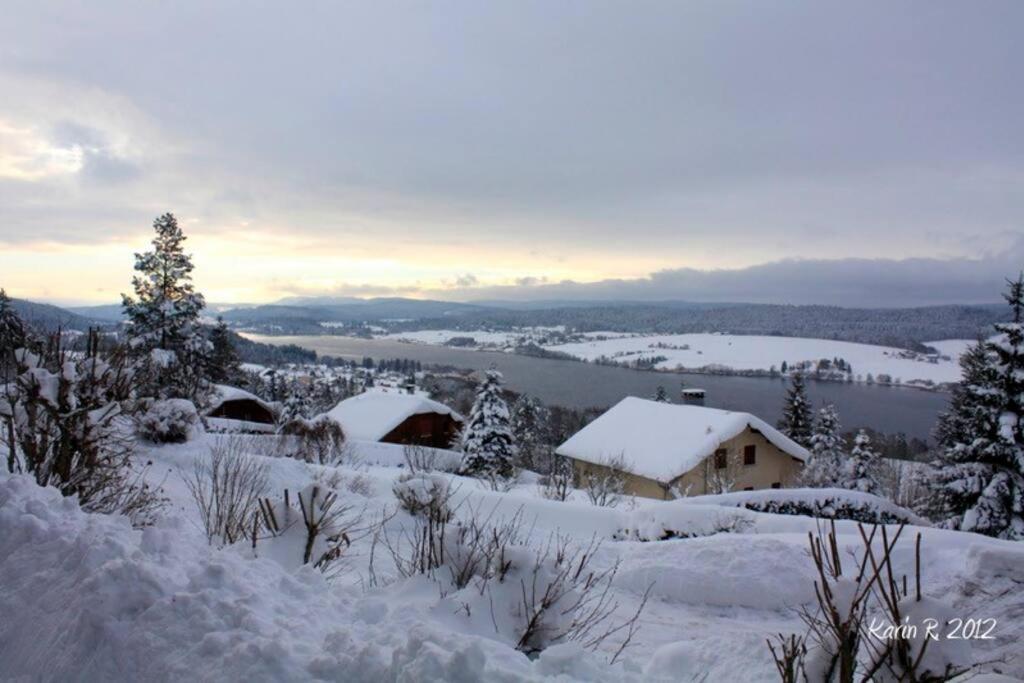 Ancienne Ferme Comtoise 4 Etoiles, 11 Personnes Lac St-Point/Mont D'Or Montperreux Eksteriør bilde