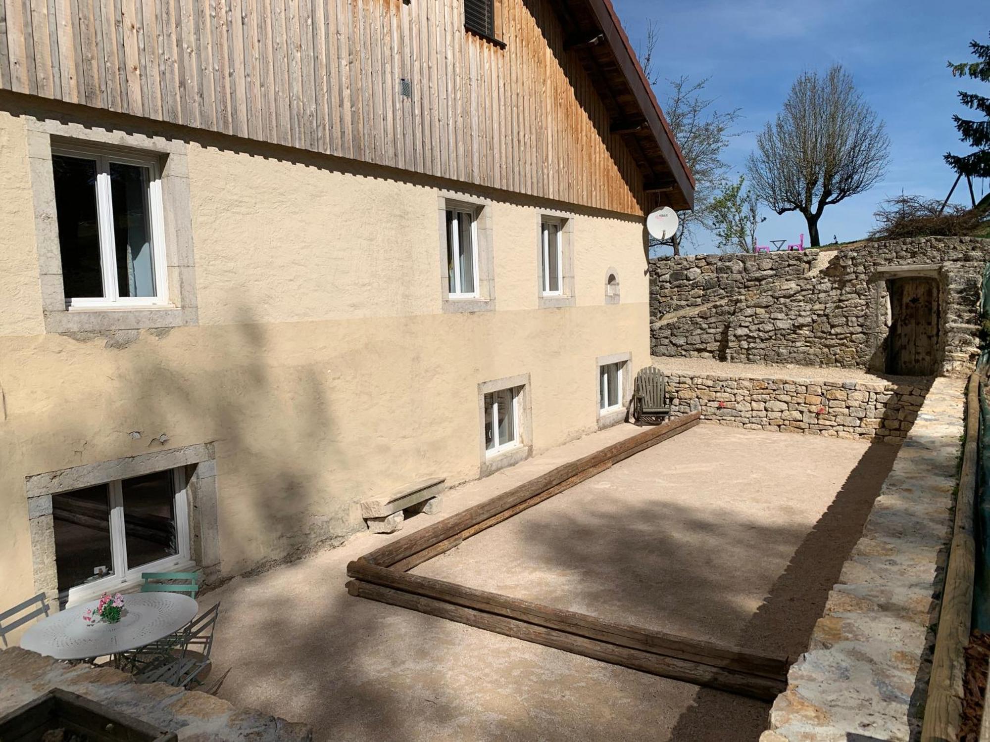 Ancienne Ferme Comtoise 4 Etoiles, 11 Personnes Lac St-Point/Mont D'Or Montperreux Eksteriør bilde